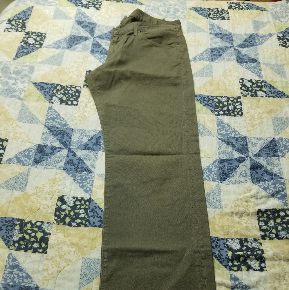 Green jeans